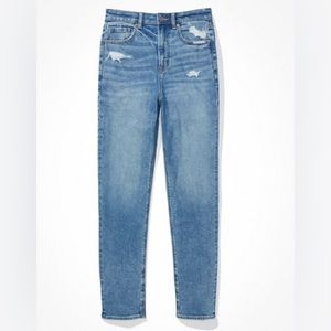 American Eagle Stretch Mom Straight Jeans